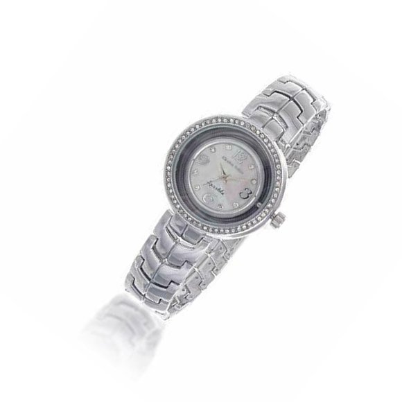 Charles Delon Dress/Formal Silver/Black Watch Charles Delon Dress/Formal Style Silver Watch main image 2
